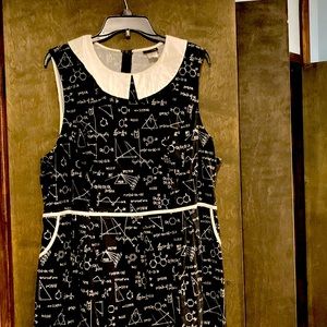 ModCloth retrolicious equation dress
